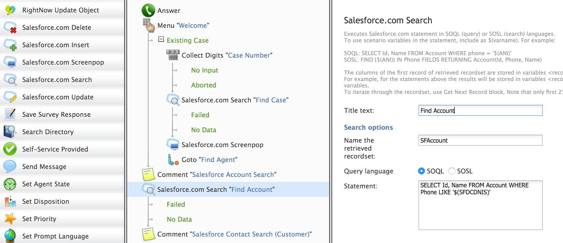 Salesforce integrations Call center software