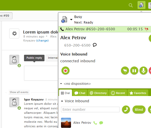Zendesk integrations Call center software