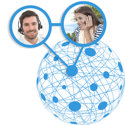 Virtual contact center voice quality