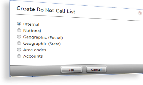 create dnc lists skewed
