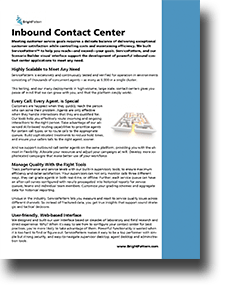 inbound contact center brochure thumb