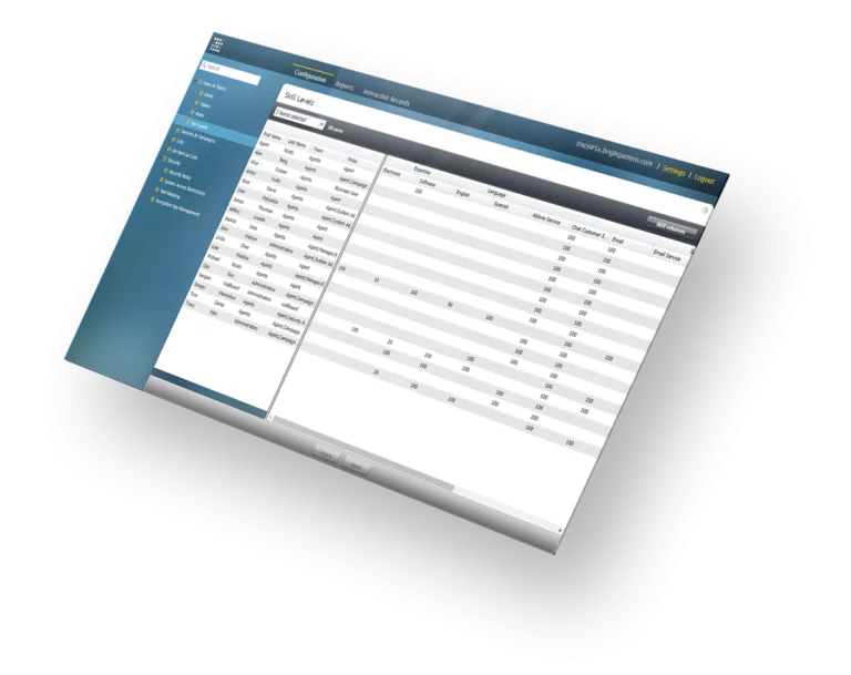 Skills Based Routing