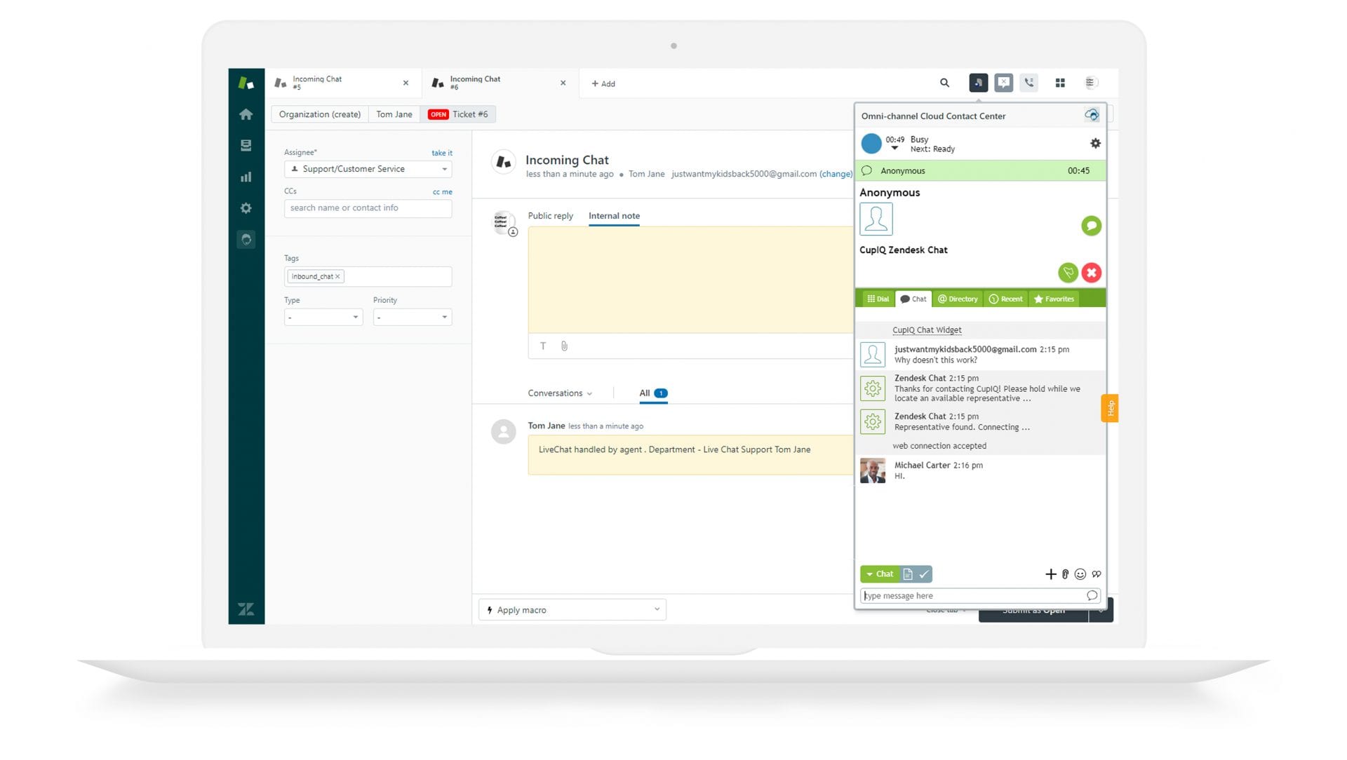 Zendesk Integration