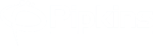 Pipkins White Logo