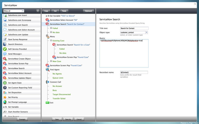 Contact center integration to customize the journey for agents and customers