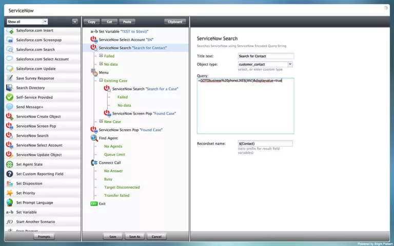 Contact center integration to customize the journey for agents and customers