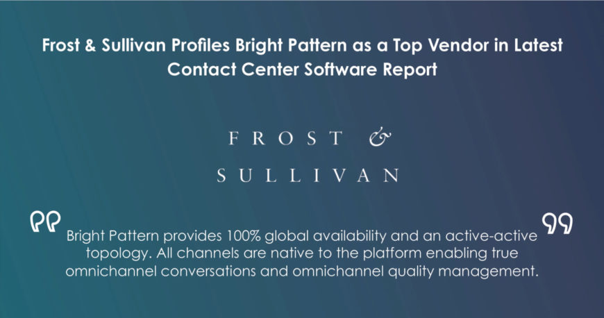 High Tech Call Center Software Solutions | Bright Pattern