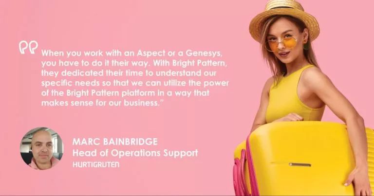 Hurtigruten - Luxury Exploration Travel Company Moves Call Center Agents Remote Using Bright Pattern
