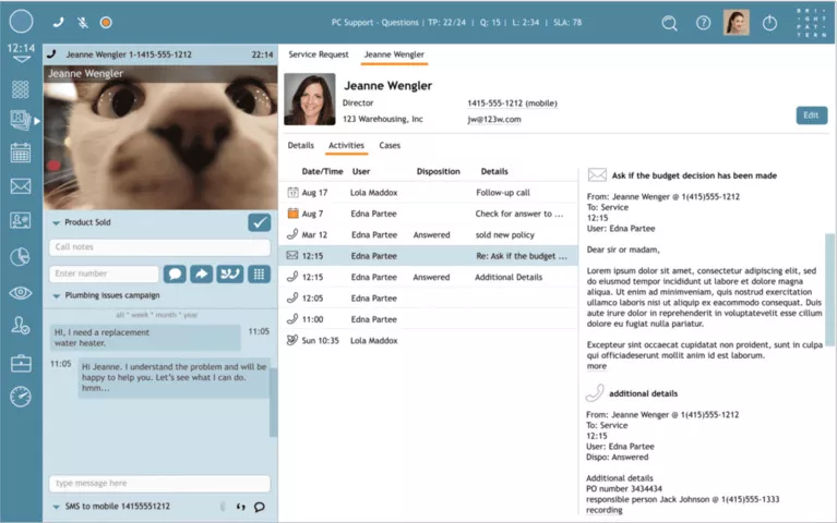 Omnichannel Contact Center Solution Unified Agent Desktop