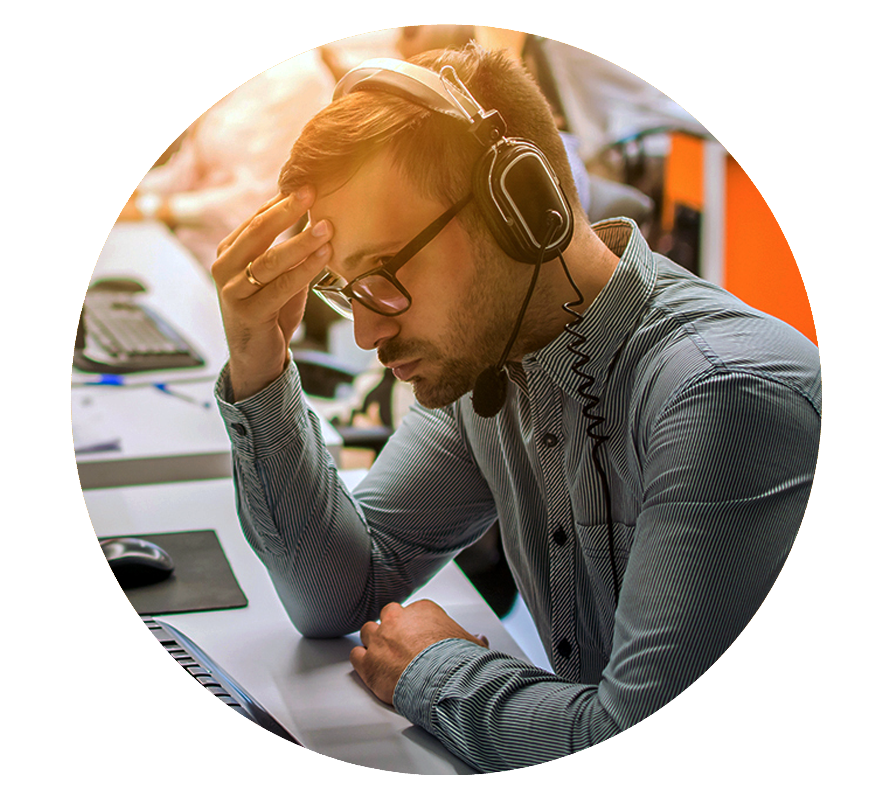 What is the hardest account in a call center