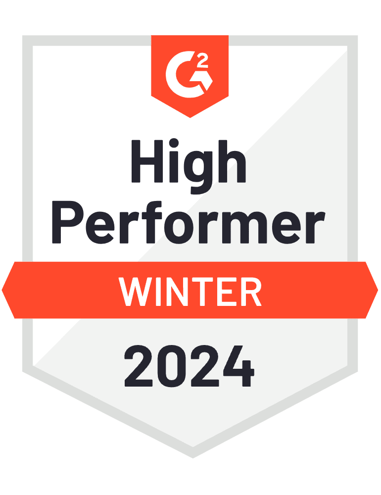 G2 2024 Winter High Performer