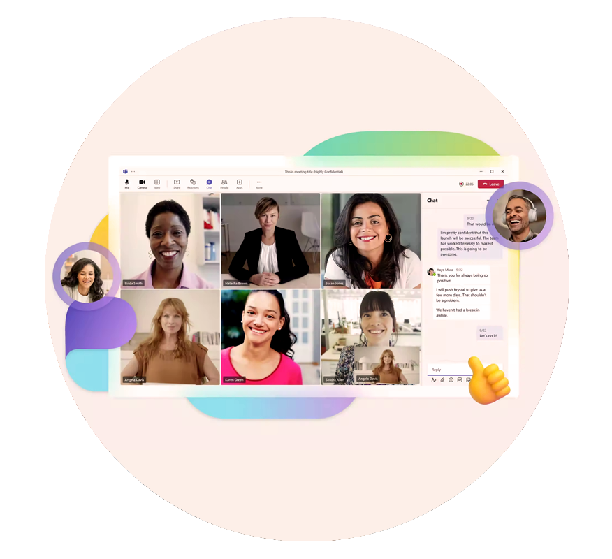 How do I speak to someone on Microsoft Teams