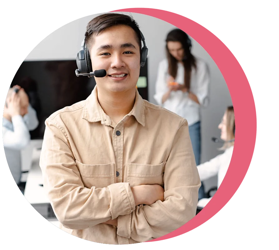 What is the job of a call center operator