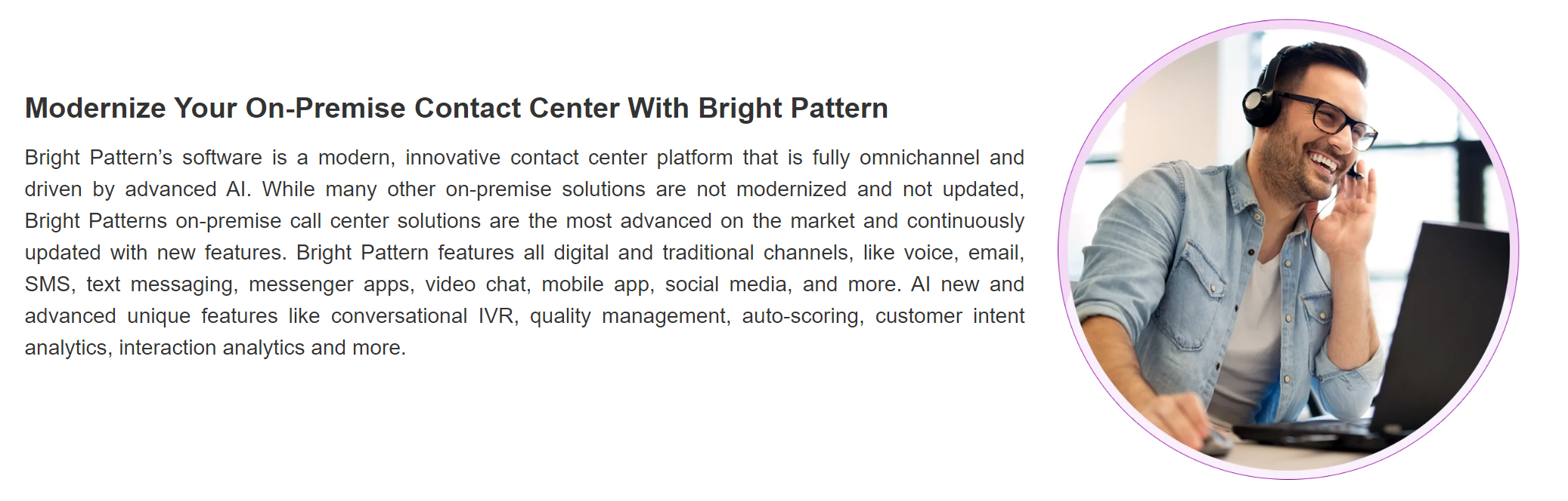 Alternatives for Cisco Unified Contact Center Enterprise