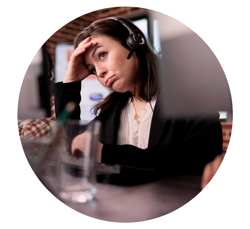 How stressful is a call center job