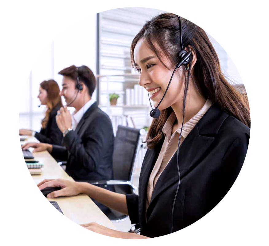 How does Voice Bot AI support 24/7 customer service