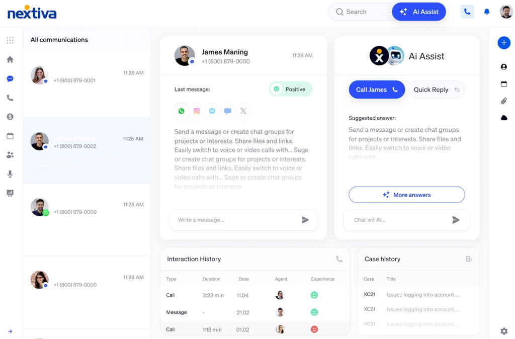 Nextiva Cloud-based Call Center Solutions